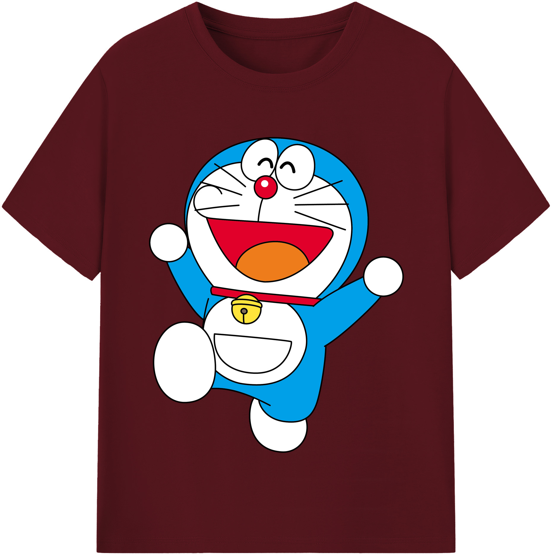 （画像用） ドラえもん Doraemon 綿100％半袖Tシャツ（フロントプリント）